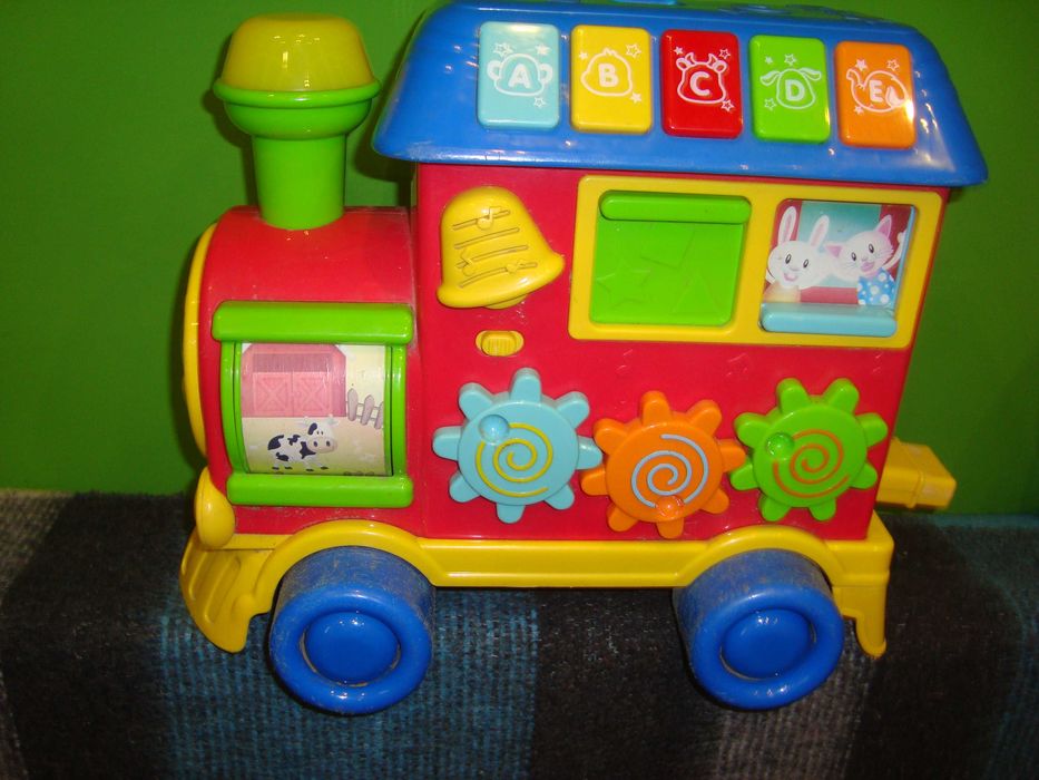 Lokomotywa jeżdzik interaktywna - Używana jak na zdjęciu