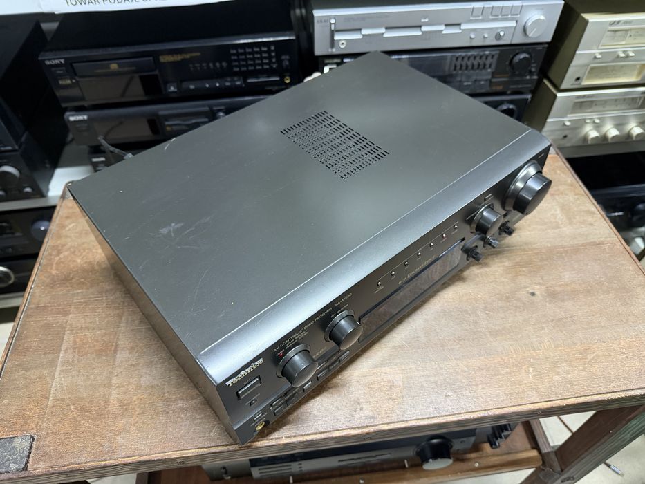 ‼️ Technics SA-AX530 – Amplituner AV 5.1 z Dolby Digital, DTS, Dolby Pro Logic i Wieloma Wejściami Audio-Wideo | Audio Room