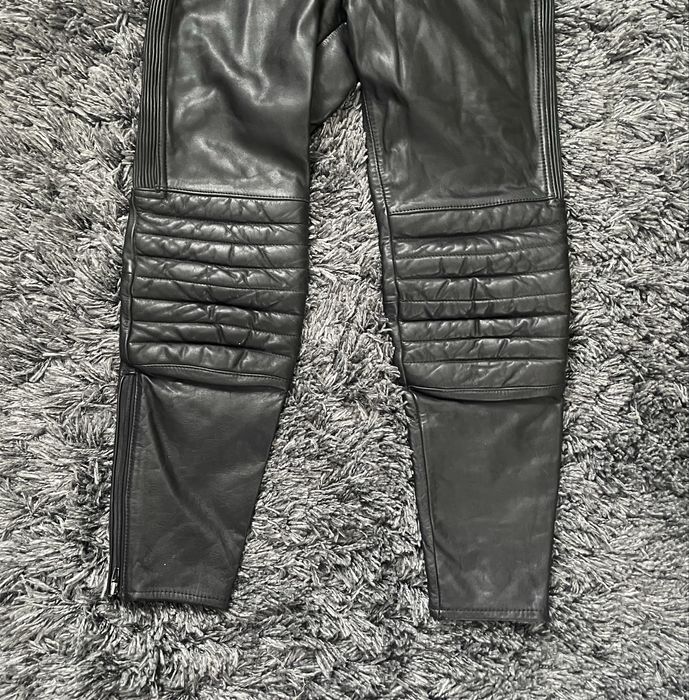 Жіночі байкерські штани натуральна шкіра 46р, в ідеальному стані!