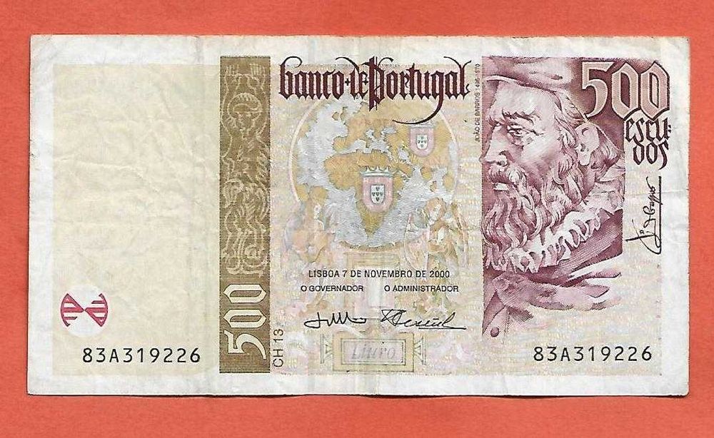 Nota de 500$00 07/11/2000