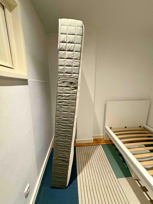 Colchão molas ensacadas IKEA, 90x200 cm