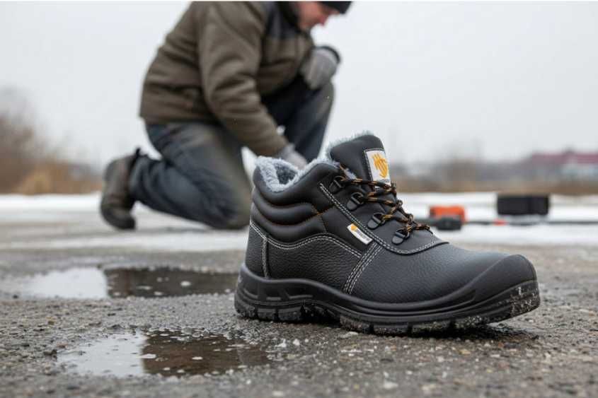 Защитная обувь со стальным носком,спецобувь рабочие кроссовки