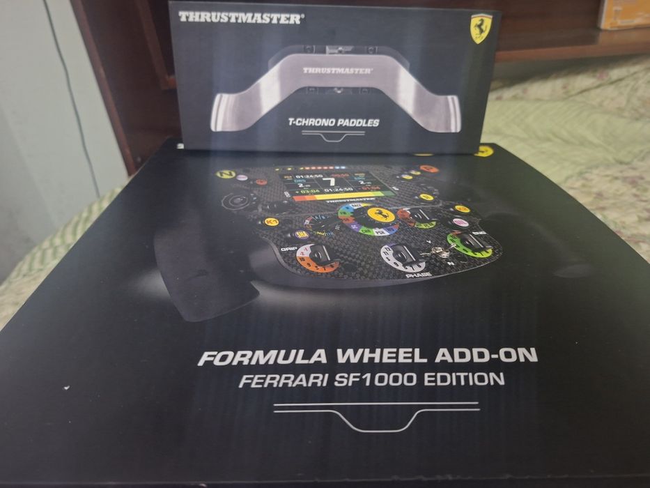 Volante Thrustmaster SF1000 + T-Chrono Paddles