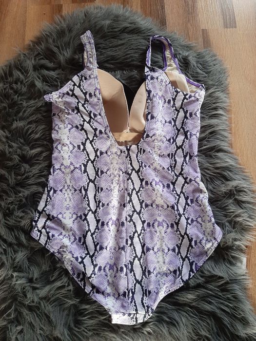 Harmony Strój Kąpielowy Modny Wzór push up r.46 C