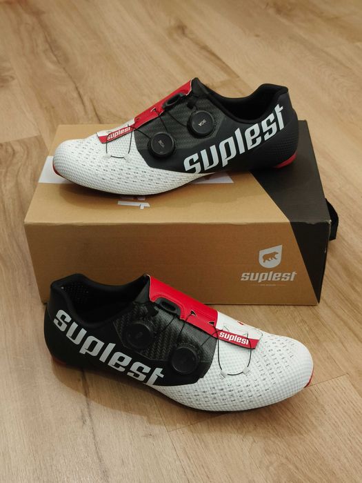 Sapatos de estrada Suplest Edge+ 2.0 Road Pro Carbon "Novos"