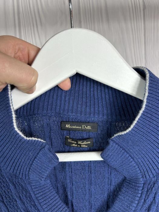 Massimo Dutti Cotton Cashmere шикарна кофта светр з гарним дизайном