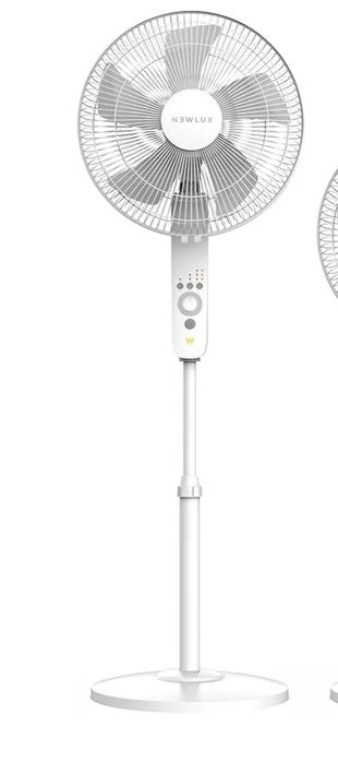 Ventoinha eléctrica  de pé  com comando