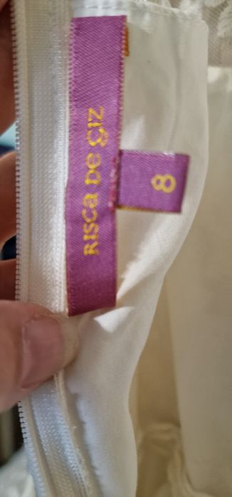 Vestido de festa, cerimónia para menina 7-8 anos. usado só  por 2horas