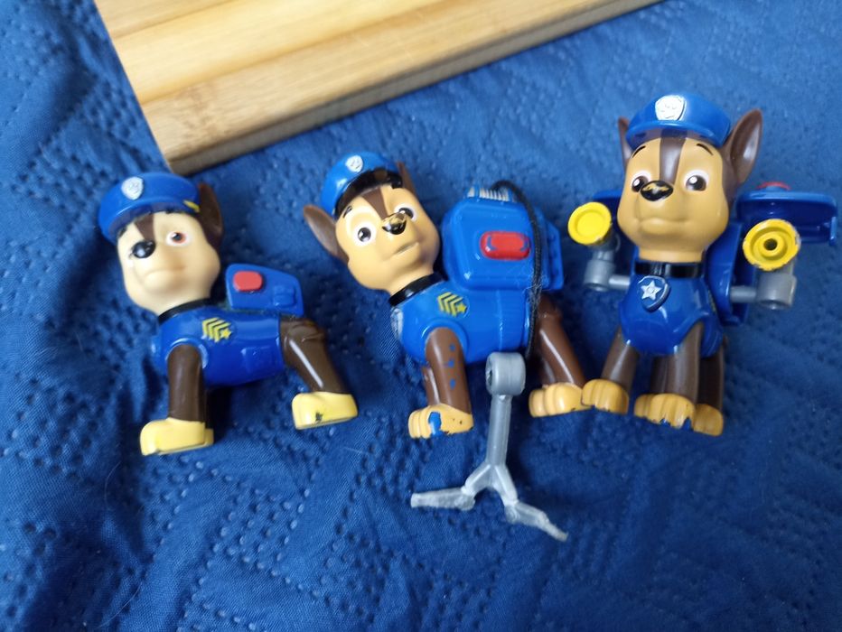 10 duzych rzadko spotykanych figurek z Psiego patrolu