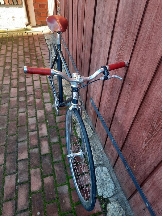 rower szosowy Fixie ostre koło stal miejski PRZECINAK maze BROOKS