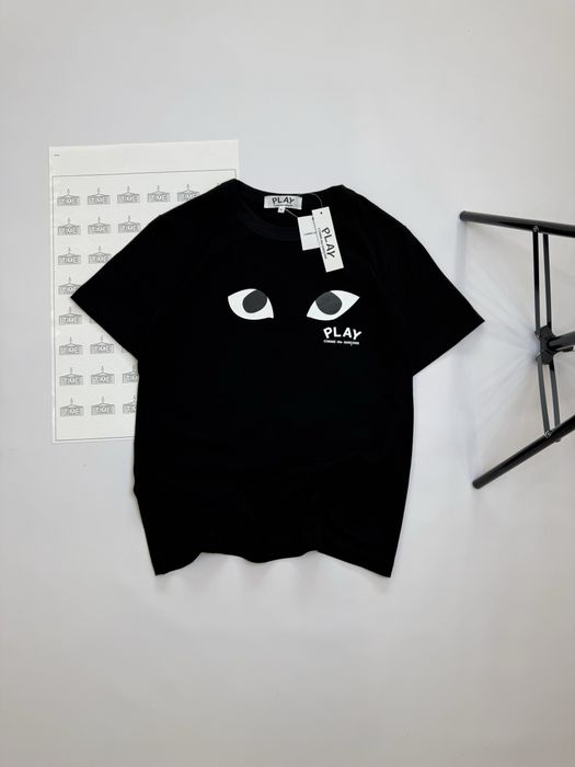 Футболка CDG Play Black / comme des garcons t-shirt