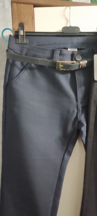 Spodnie damskie eleganckie czarne i granat