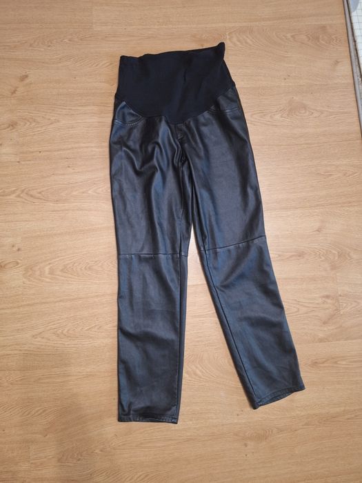 Шкіряні брюки штани для вагітних Lullababe розмір Л