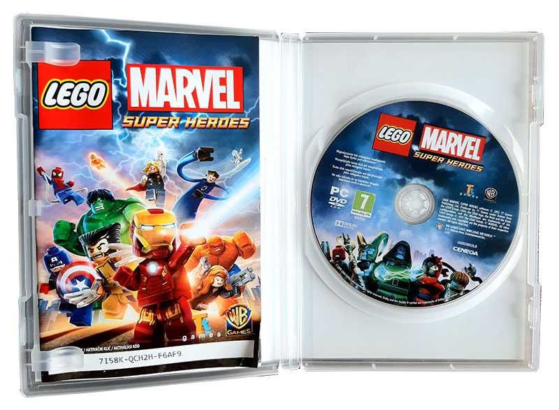 Gra Lego MARVEL SUPER HEROES na PC Windows - wersja pudełkowa DVD