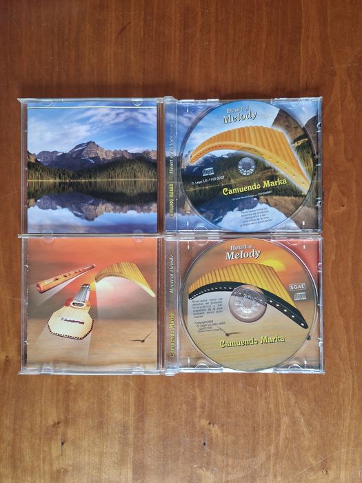 4 CD de músicas essencialmente  instrumentais