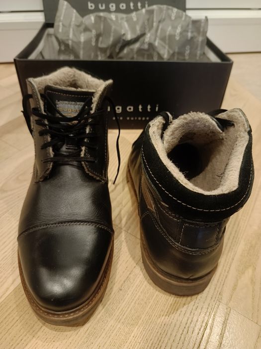 Черевики зимові Bugatti 42 Чорні