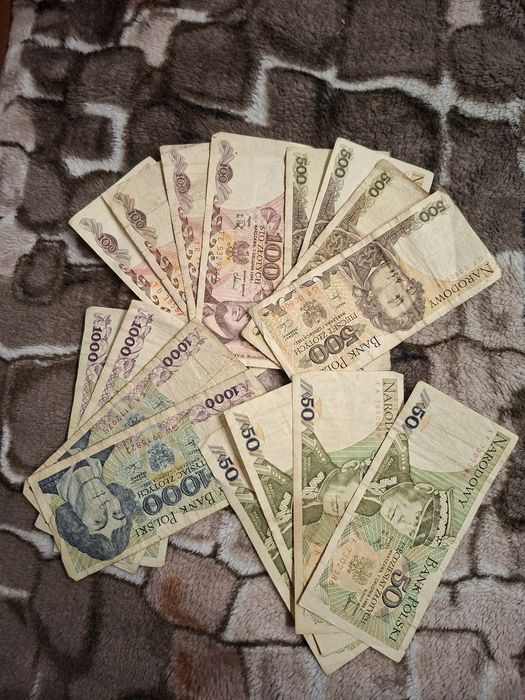 Stare banknoty prl
