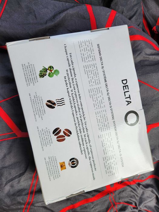 EKSPRES DO kawy KAPSUŁKOWY DELTA MINI QOOL biedronka nowy nie używany