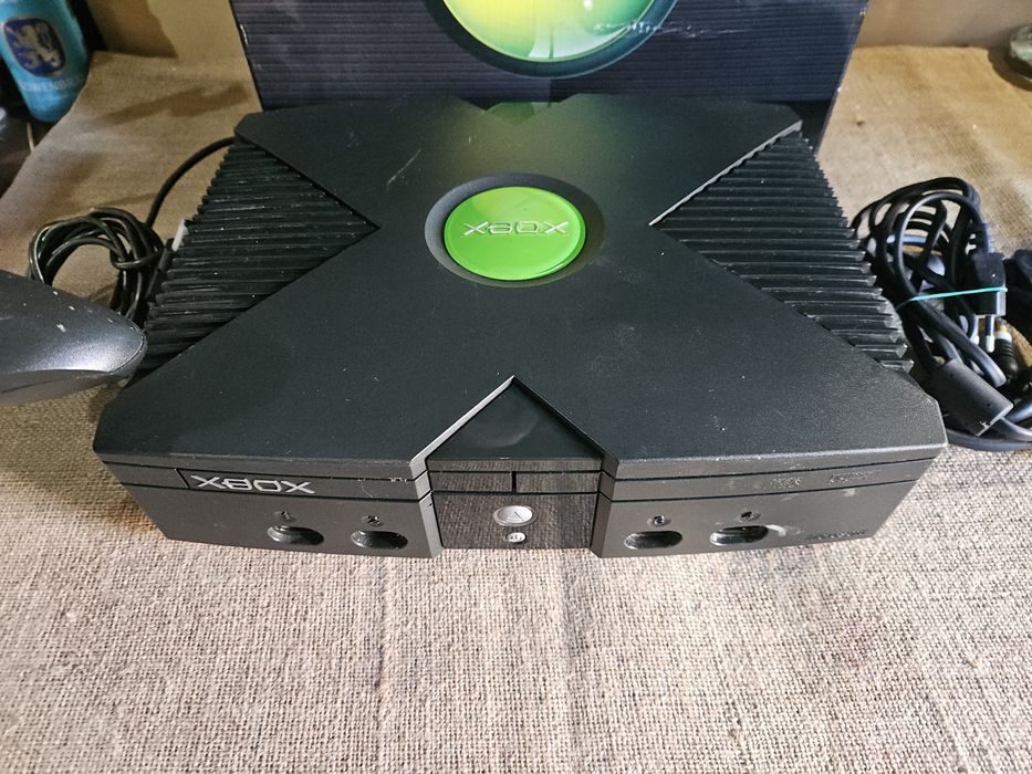 Xbox clássica preta
