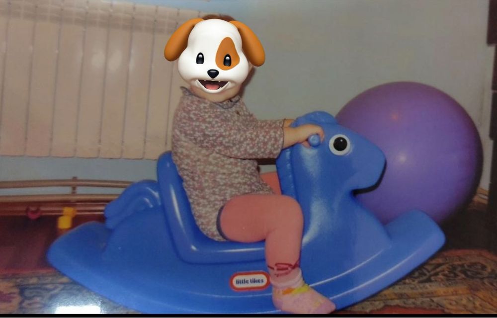 Коник-гойдалка Little Tikes синя