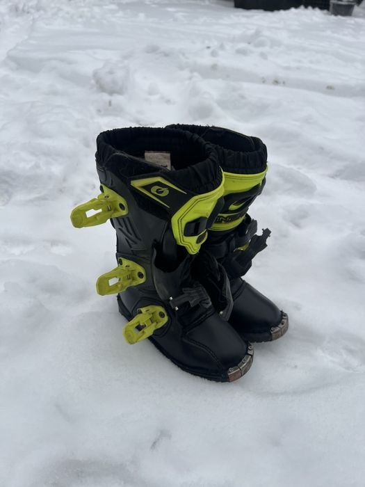 Мотоботи Oneal Rider Pro Youth, розмір 32, стан відмінний