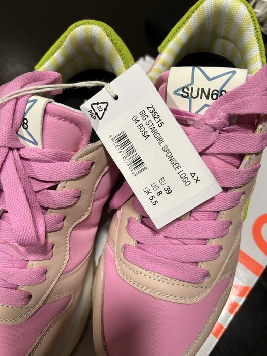 Tenis Big Stargirl Spongee Logo 4 Rosa