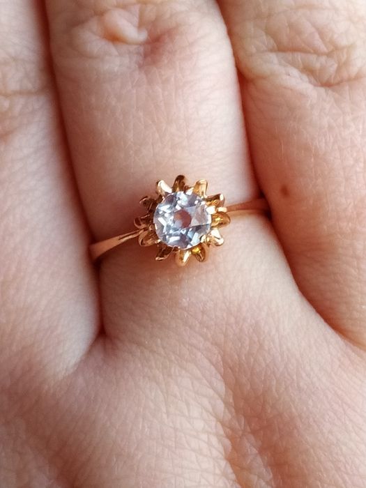 2.67 Золота каблучка р 18 александритом 583 СССР