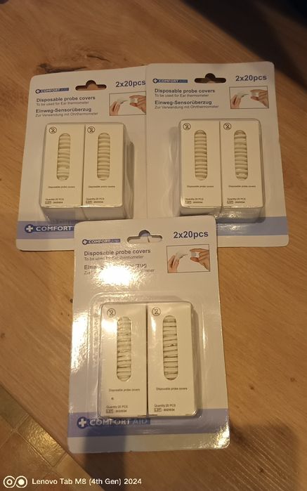 Kapturki do termometru dousznego  3pak