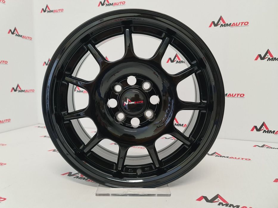 Jantes MMAuto Works 15 Preto Brilho (4x100)