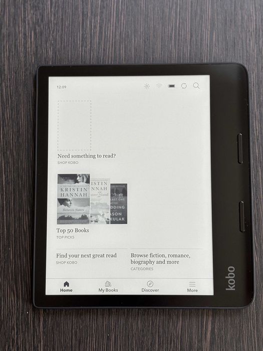 Електронна книга 8 Kobo Sage N778k 32Gb Wi-Fi Чорна
