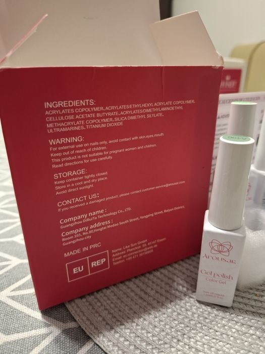 Zestaw manicure hybryda A