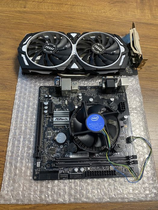 Продам материнку та процесор