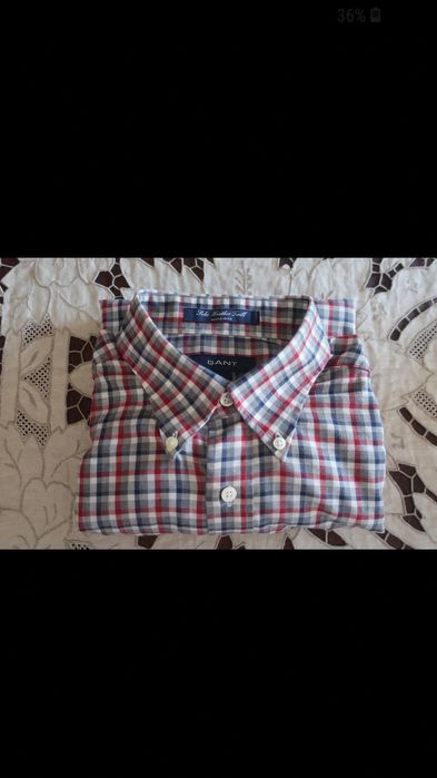 Camisa Gant (nova, 100% algodão, tamanho M)