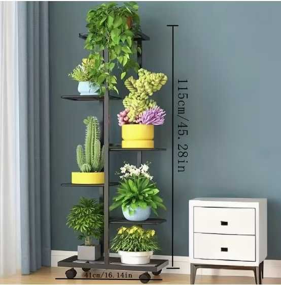 Полка подставка для цветов этажерка Підставка для квітів полиця стелаж