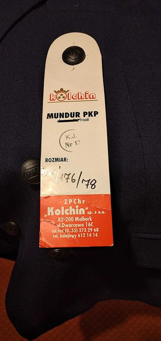 marynarka,mundur PKP