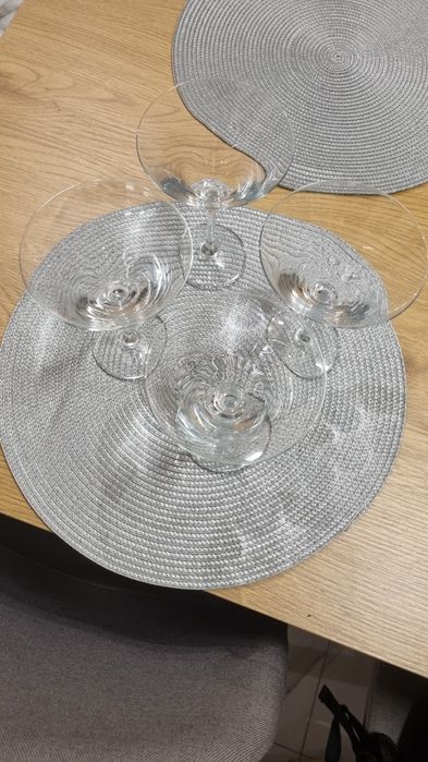 Kieliszki do martini duże komplet 4 sztuki