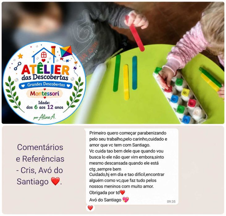Ama | Montessori Cuidado e Apoio Infantil Almada - Caparica
