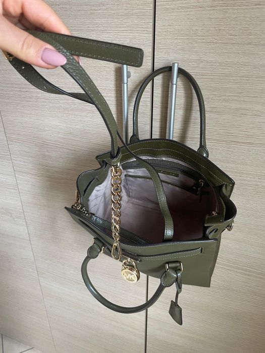 Do negocjacji-Torebka Michael Kors zielona oryginał