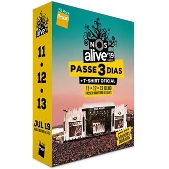 Passe geral 3 dias NOS ALIVE 2026.