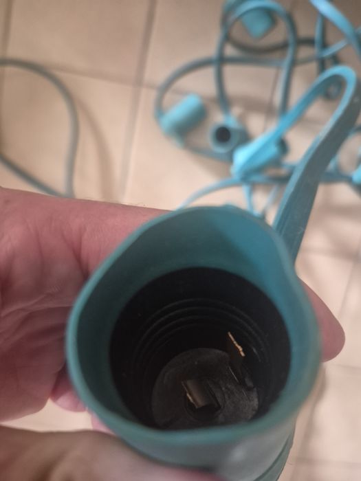Gambiarra de Luzes,  casquilhos E27 – 50 metros – NOVA