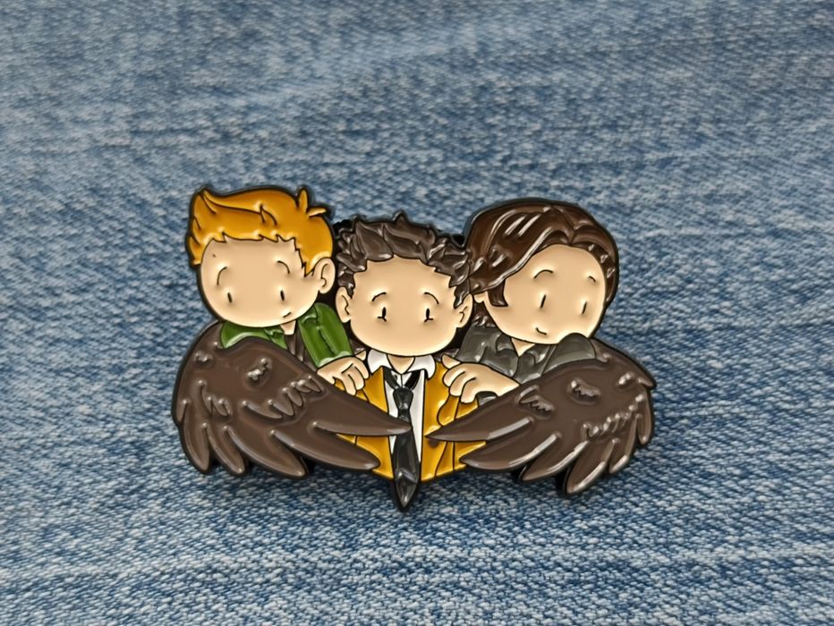 Пін значок надприродне сверхъестественное supernatural пин