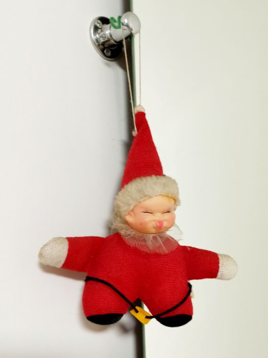 Новогодняя мягкая игрушка - Санта