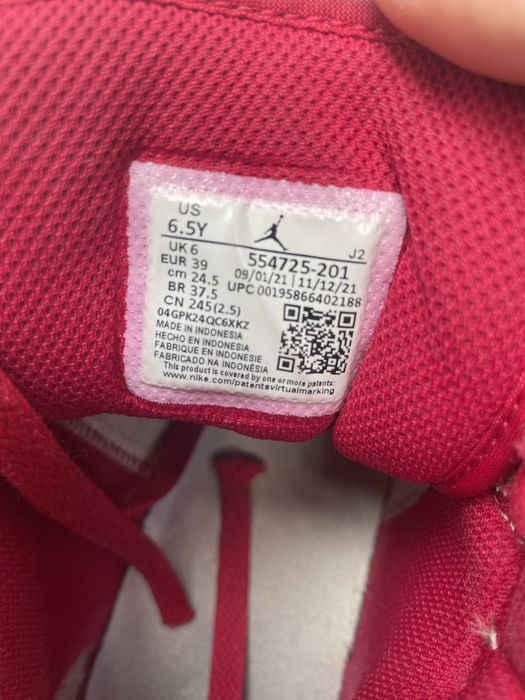 Air Jordan 1 Mid Beige/White/Red – r. 39