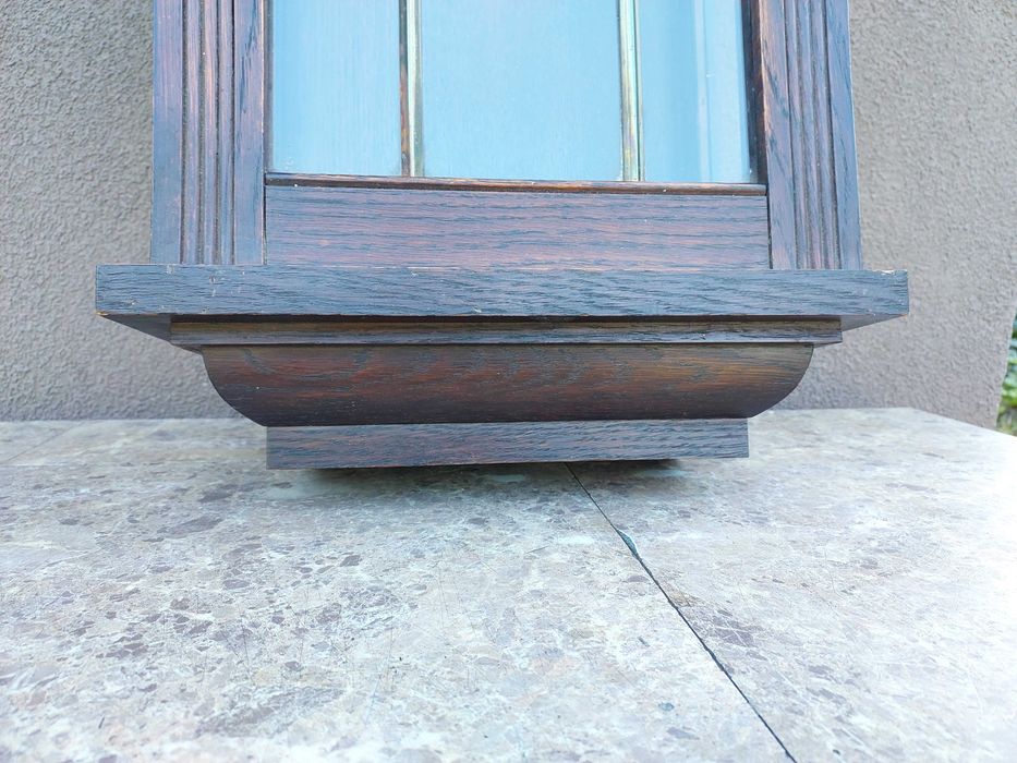 Szafka witrynka skrzynia starego przedwojennego zegara E084