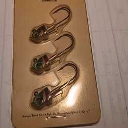 3 Amostras Cabeça Storm com anzol WJH02 #