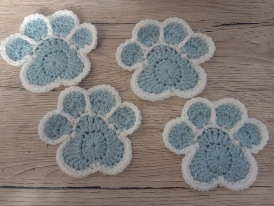 Podkładki pod kubek na szydełku