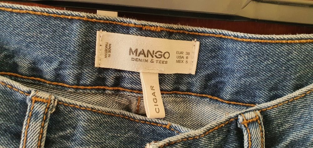 Mango dżinsy jeansy r.38