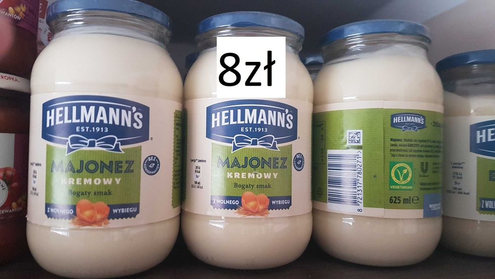 Majonez Hellman's kremowy 625ml