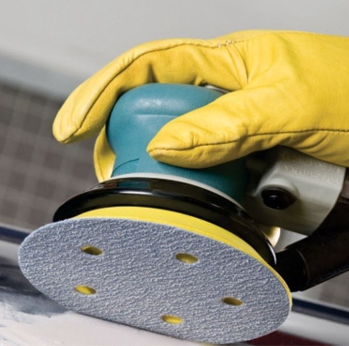 Disco Velcro 150mm INDASA White Line (caixa 50 unidades)todos os grãos