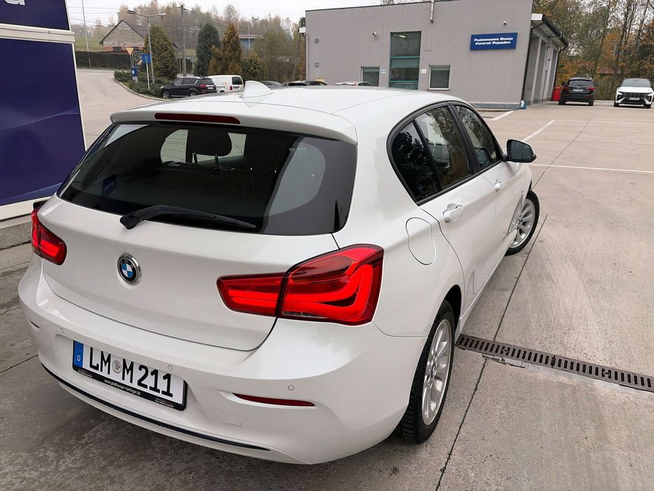 BMW Seria 1 Biała Perła  LEDY-NAWIGACJA-OPŁACONY z Niemiec